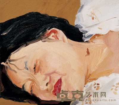刘小东 1996年作 睡眠与失眠 33×38cm